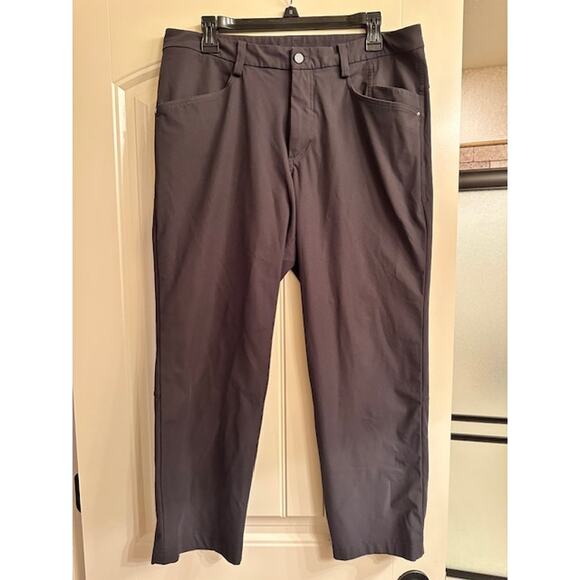 Lululemon ABC Classic-Fit 5 Pocket Pant 30"L - Size Medium (Waist 32), Black - Picture 1 of 5